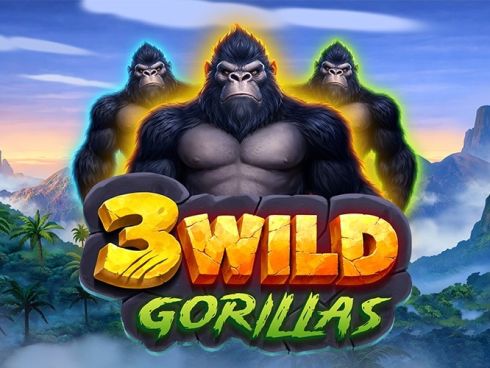3 Wild Gorillas
