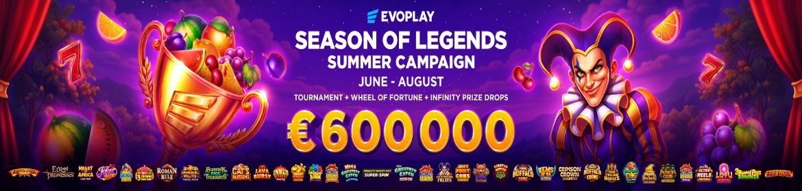 Evoplay Summer Season of Legends